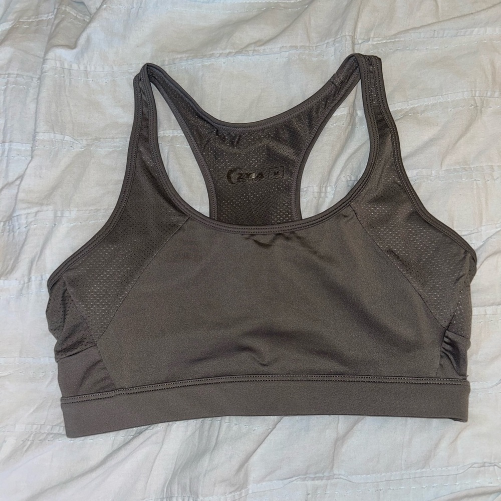 ZYIA Women's Gray Sports Bra